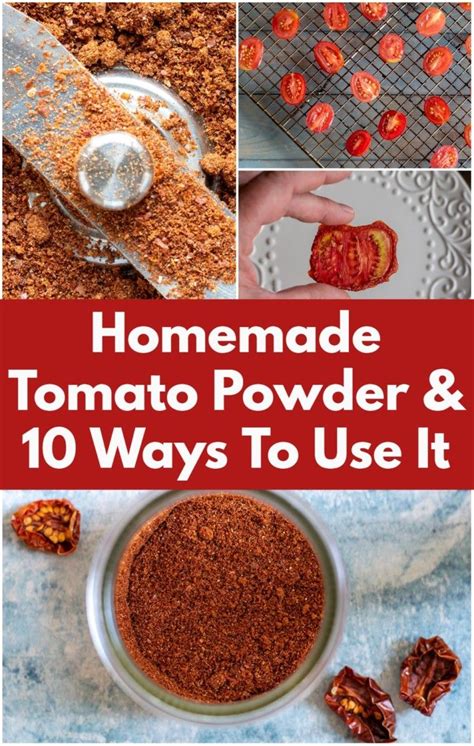 25+ Ways to Use Tomato Powder .
